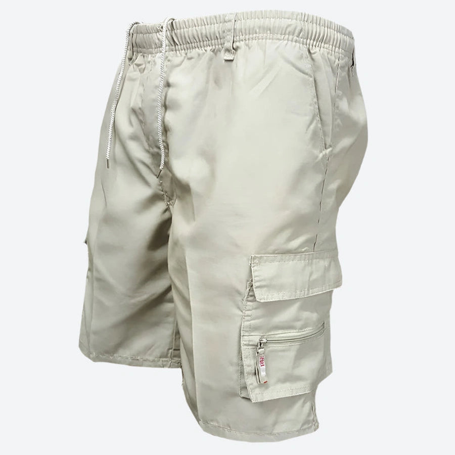 Relaxed Fit Utility Cargo Shorts