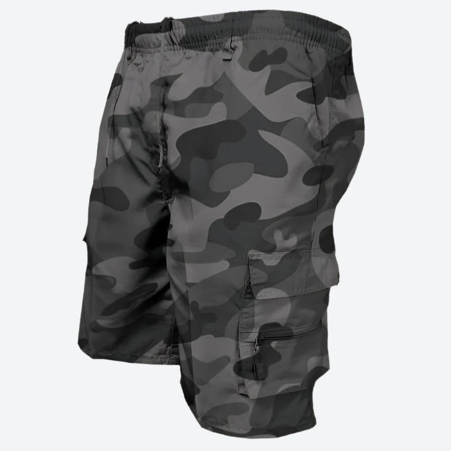 Relaxed Fit Utility Cargo Shorts