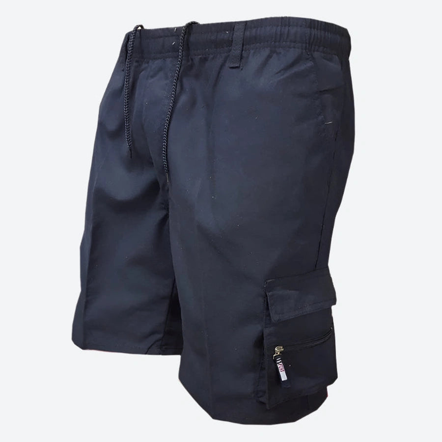 Relaxed Fit Utility Cargo Shorts