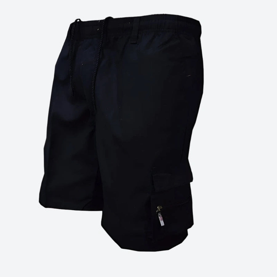 Relaxed Fit Utility Cargo Shorts