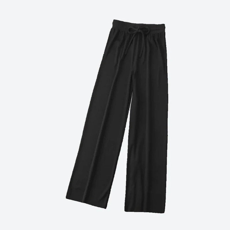 Relaxed Fit Wide-Leg Pants