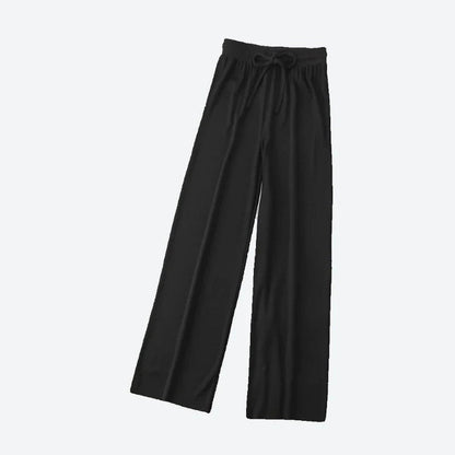 Relaxed Fit Wide-Leg Pants