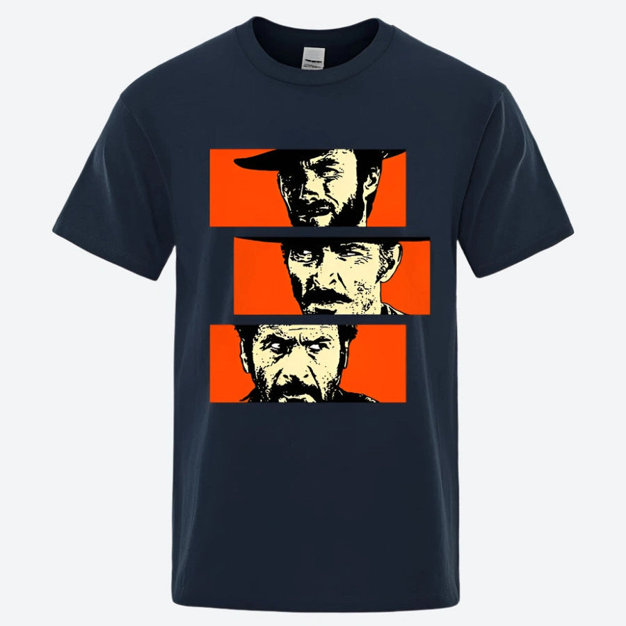 Retro Film Character Graphic T-Shirts