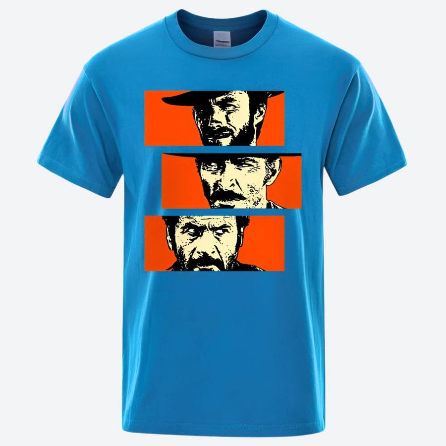 Retro Film Character Graphic T-Shirts