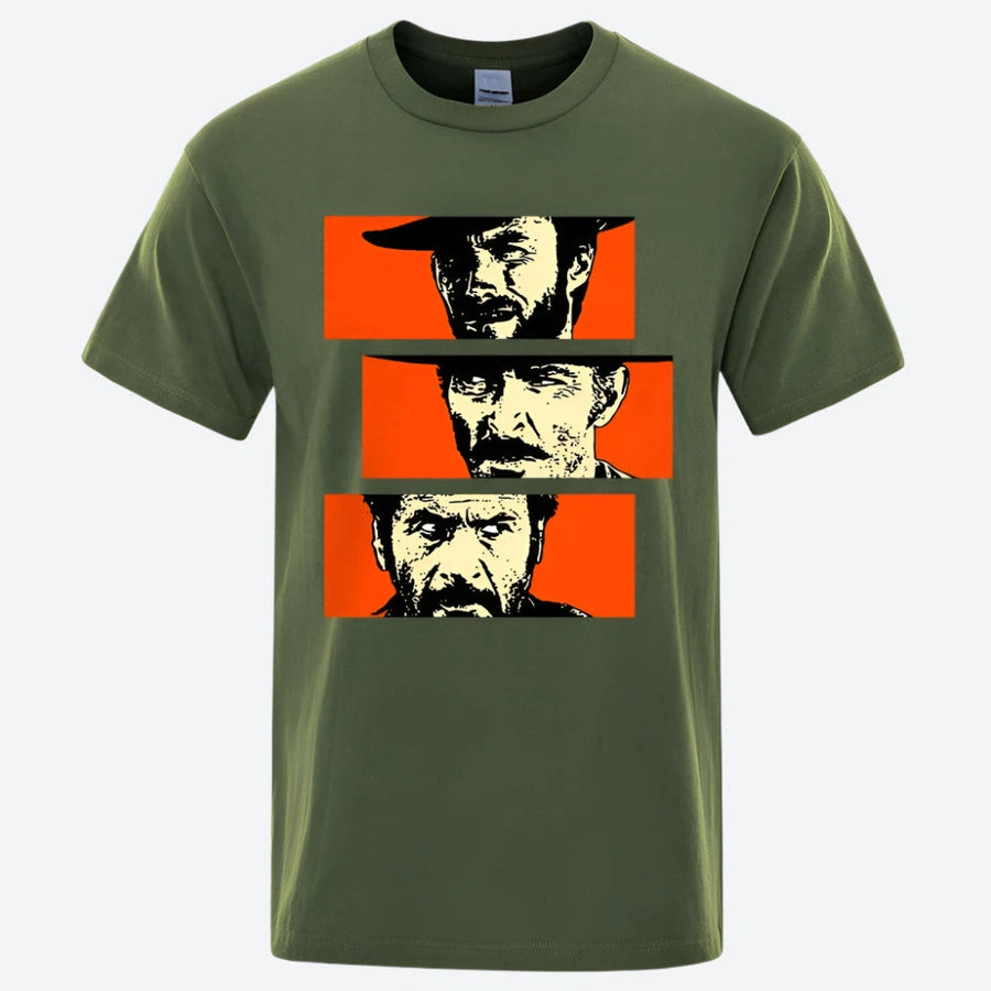 Retro Film Character Graphic T-Shirts