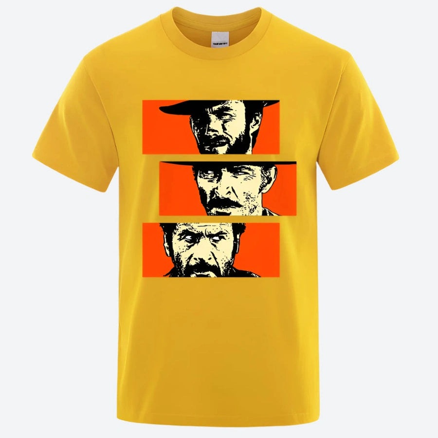 Retro Film Character Graphic T-Shirts