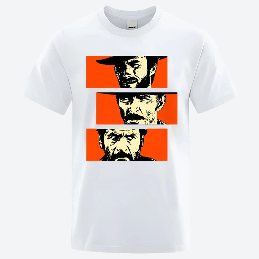 Retro Film Character Graphic T-Shirts