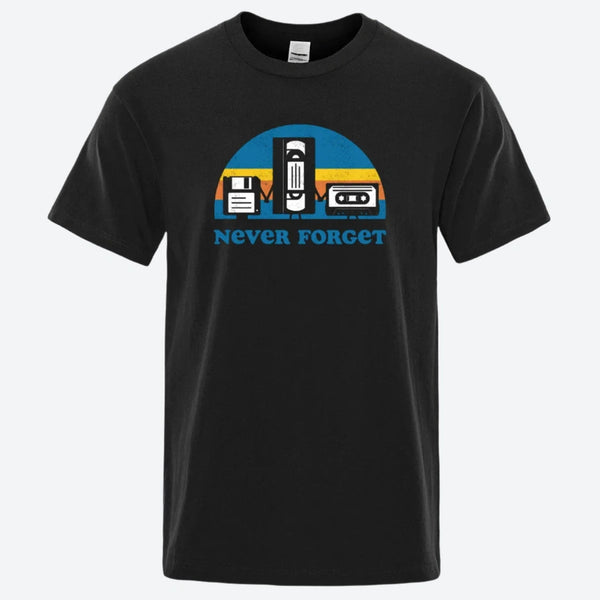 Retro Media Graphic T-Shirts