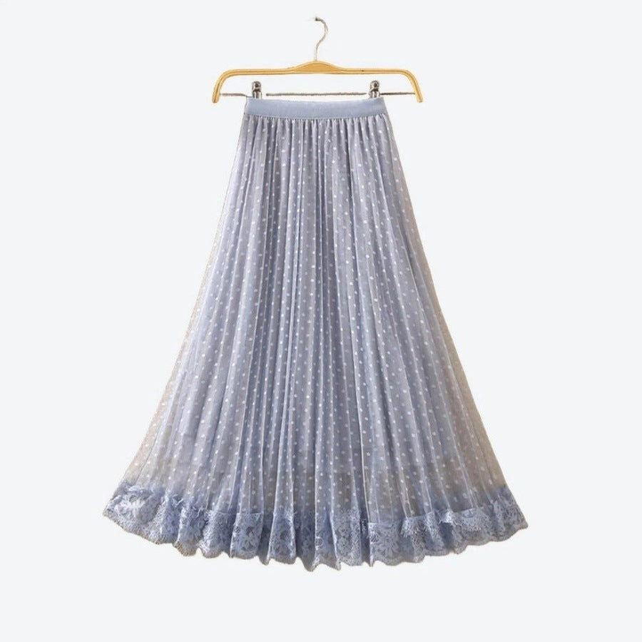 Romantic Tulle A-Line Maxi Skirts