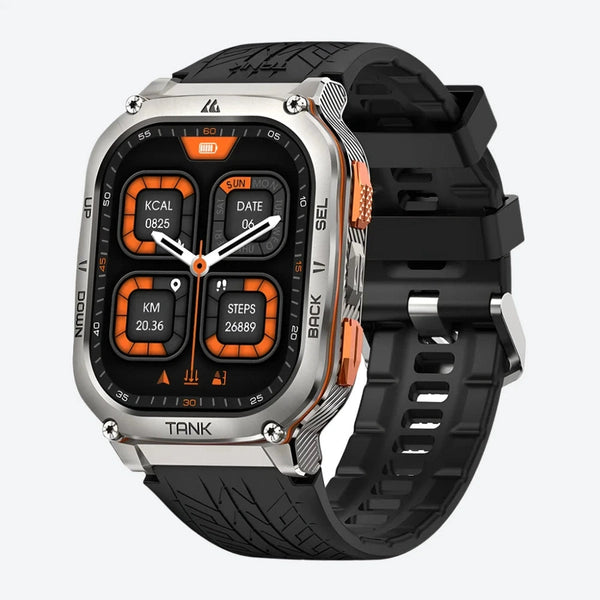 Rugged Waterproof GPS Smart Fitness Watches