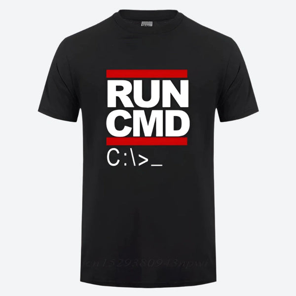 Run CMD Command Prompt T-Shirts