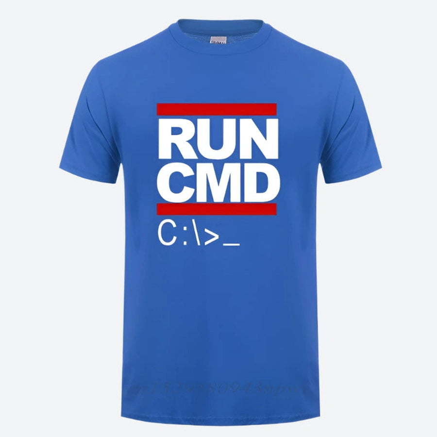 Run CMD Command Prompt T-Shirts