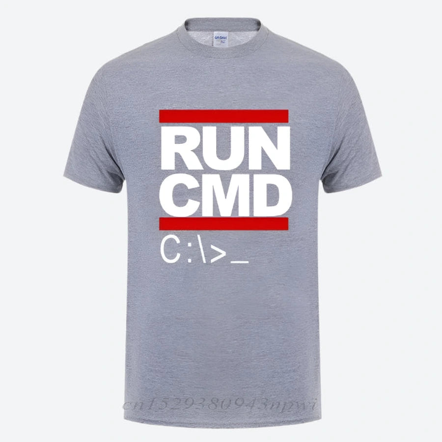 Run CMD Command Prompt T-Shirts