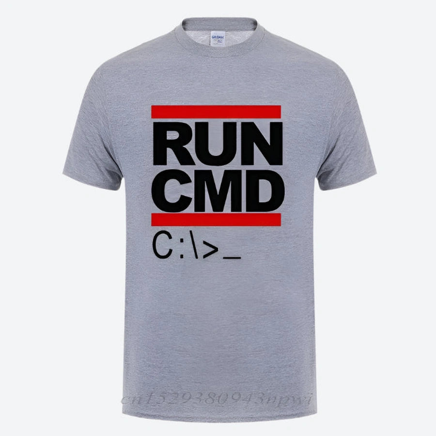 Run CMD Command Prompt T-Shirts