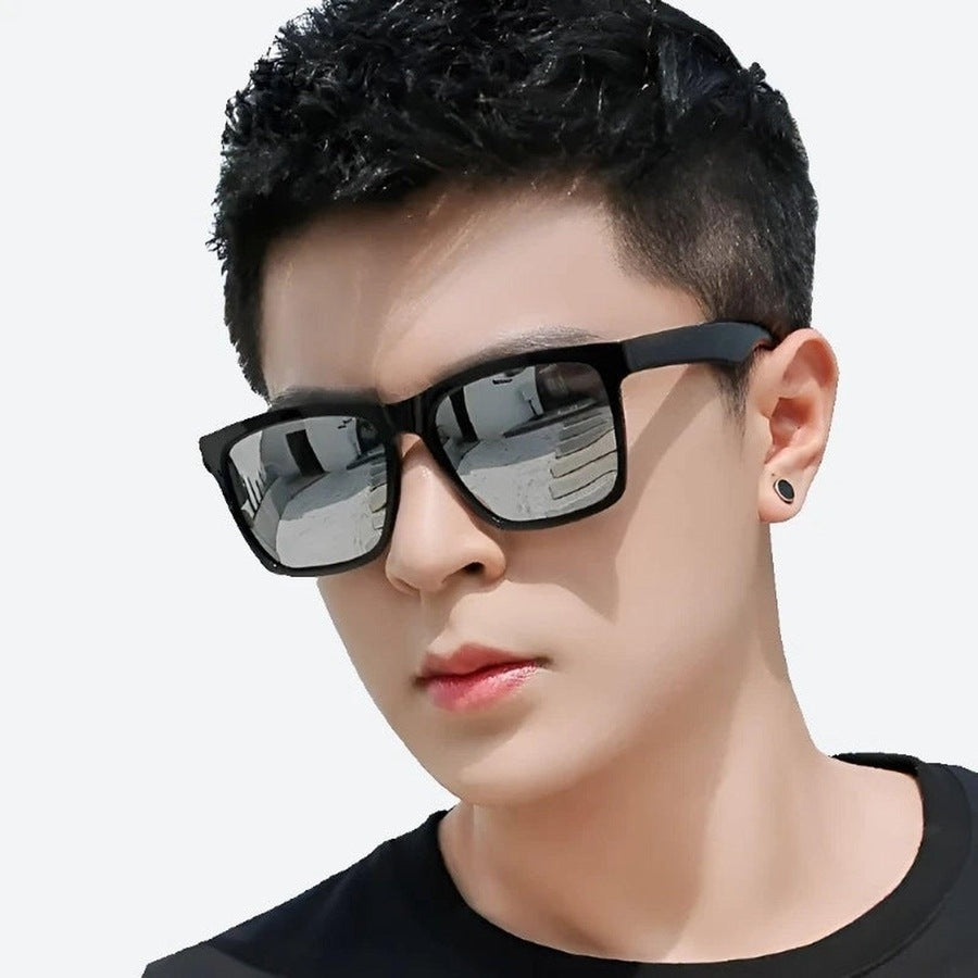 Sleek Oversized Polarized Sunglasses