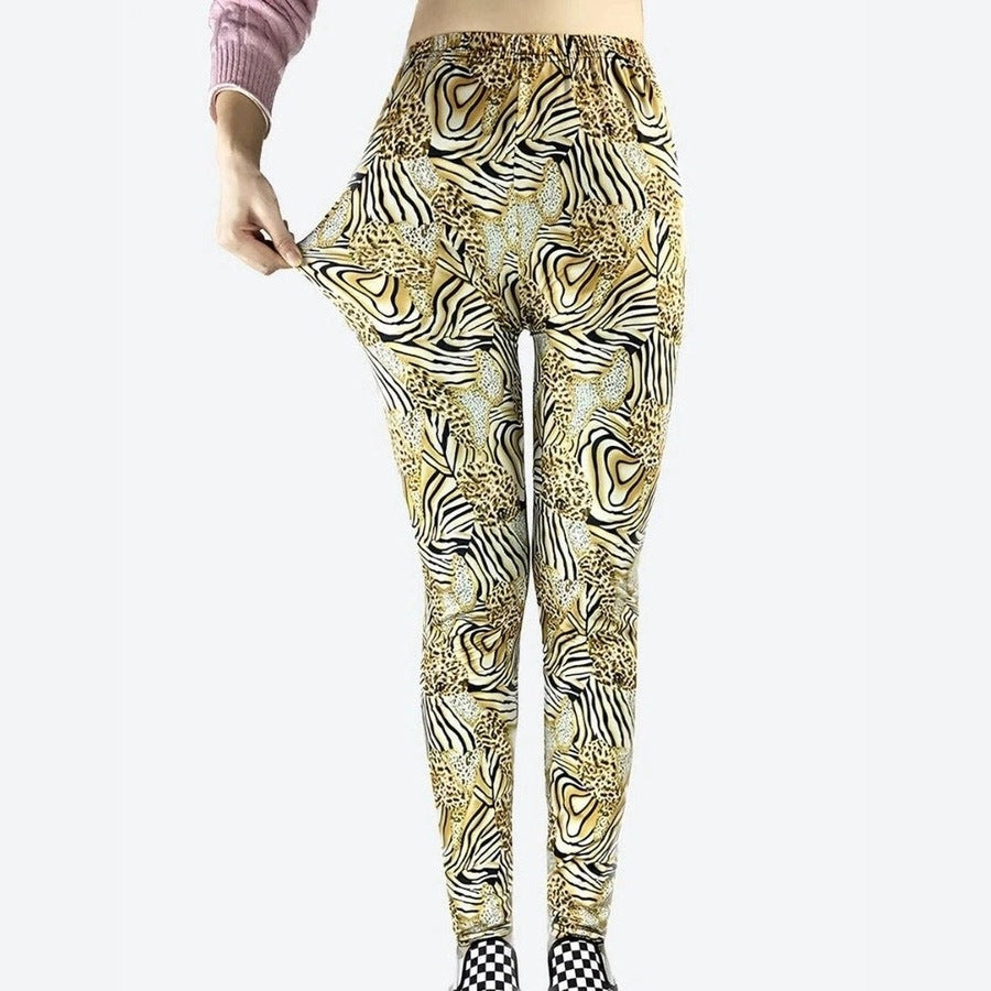 Slim Fit Bold Animal Print Leggings