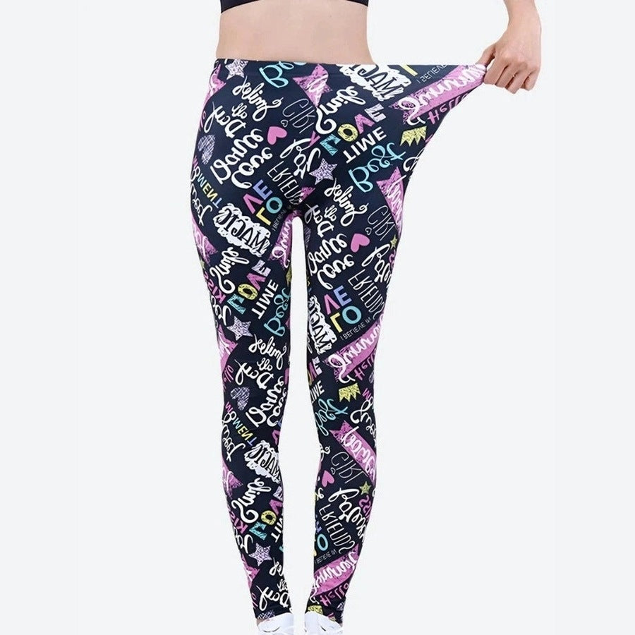 Slim Fit Bold Animal Print Leggings