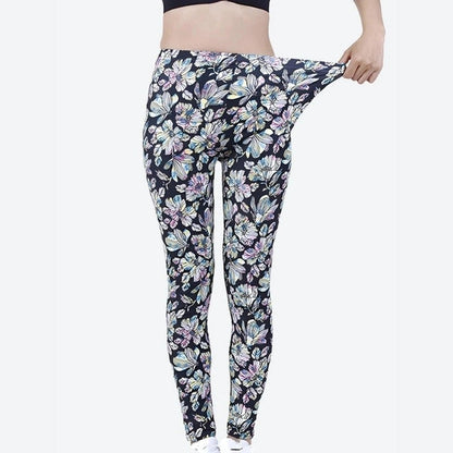 Slim Fit Bold Animal Print Leggings