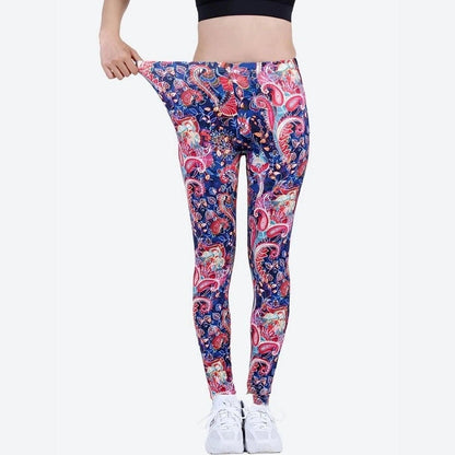 Slim Fit Bold Animal Print Leggings