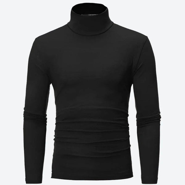 Slim-Fit Long-Sleeve Turtleneck T-Shirts