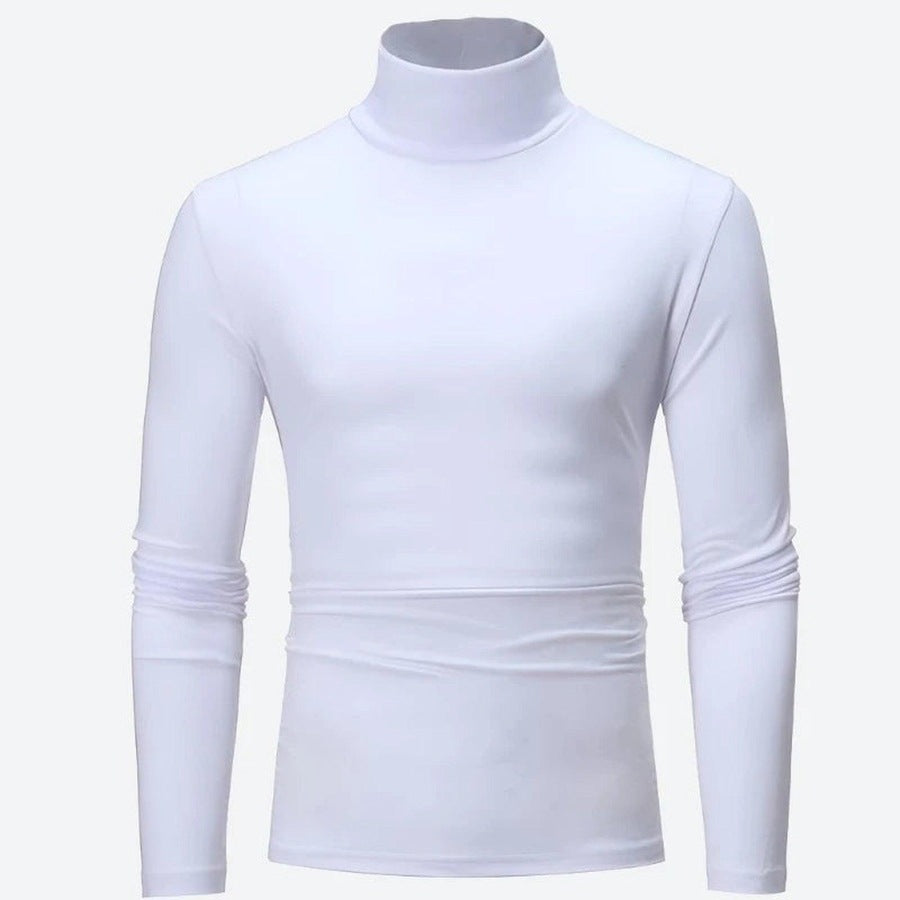 Slim-Fit Long-Sleeve Turtleneck T-Shirts