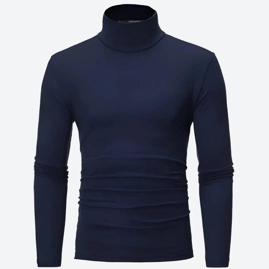 Slim-Fit Long-Sleeve Turtleneck T-Shirts