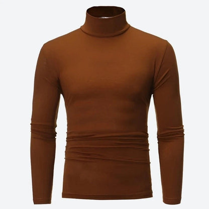 Slim-Fit Long-Sleeve Turtleneck T-Shirts