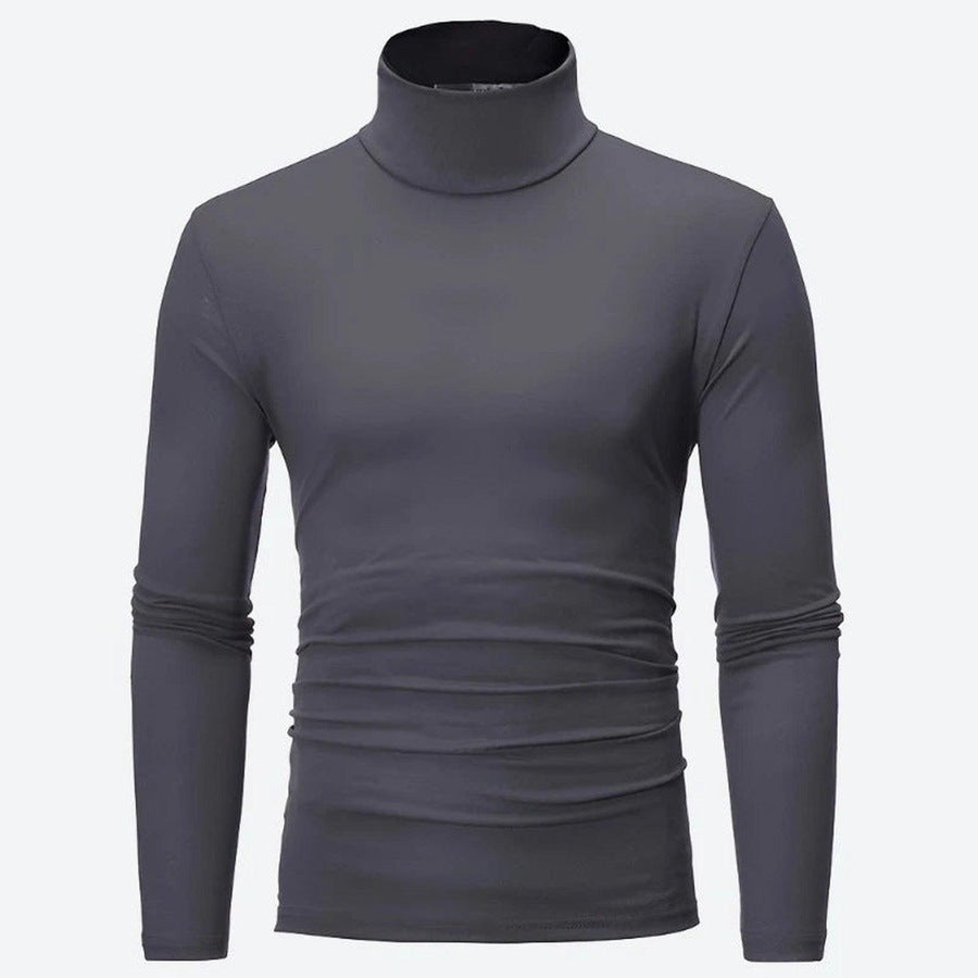 Slim-Fit Long-Sleeve Turtleneck T-Shirts