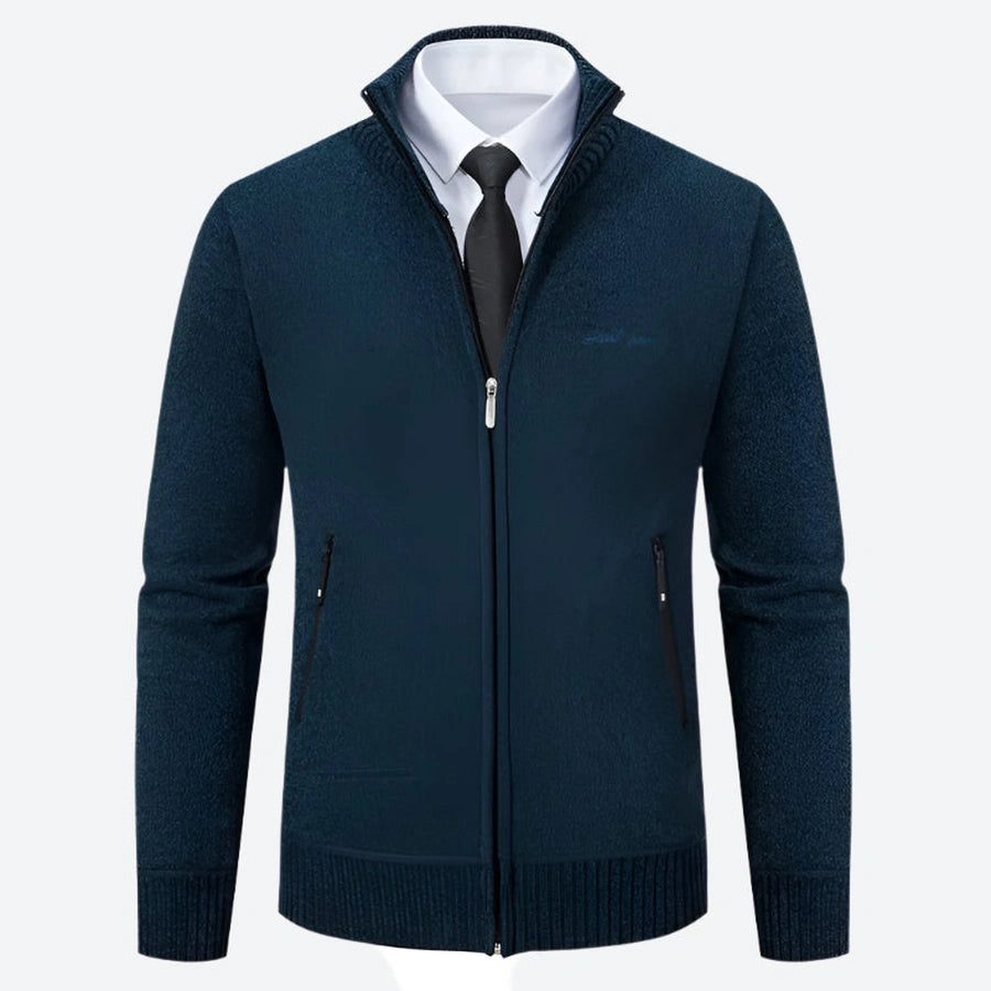 Smart Casual Full-Zip Knit Jackets