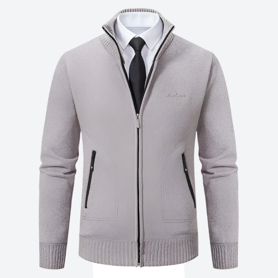 Smart Casual Full-Zip Knit Jackets