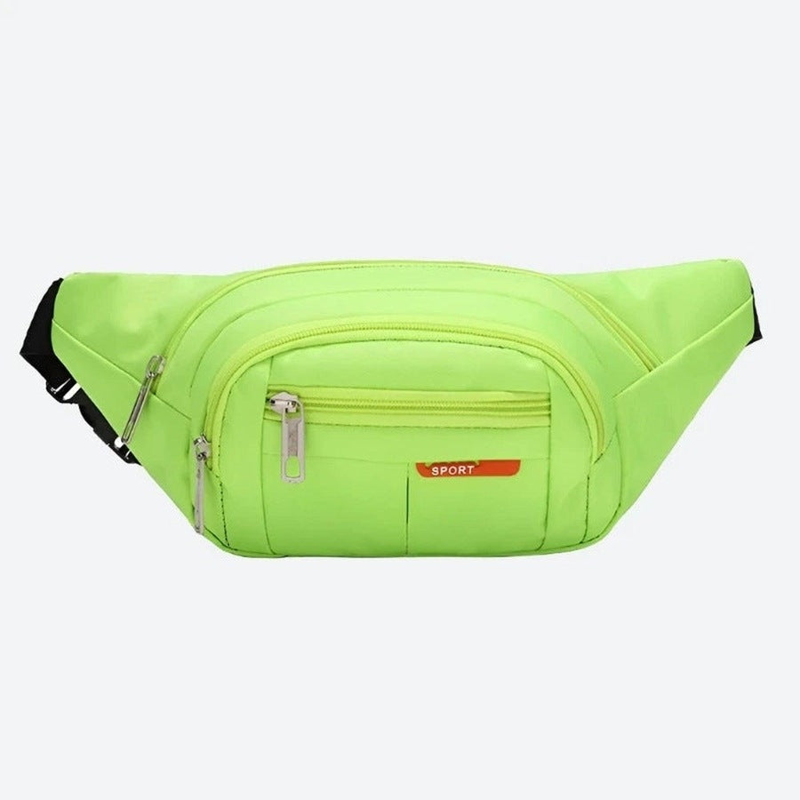 Sporty Lightweight Multi-Pocket Waist Bags