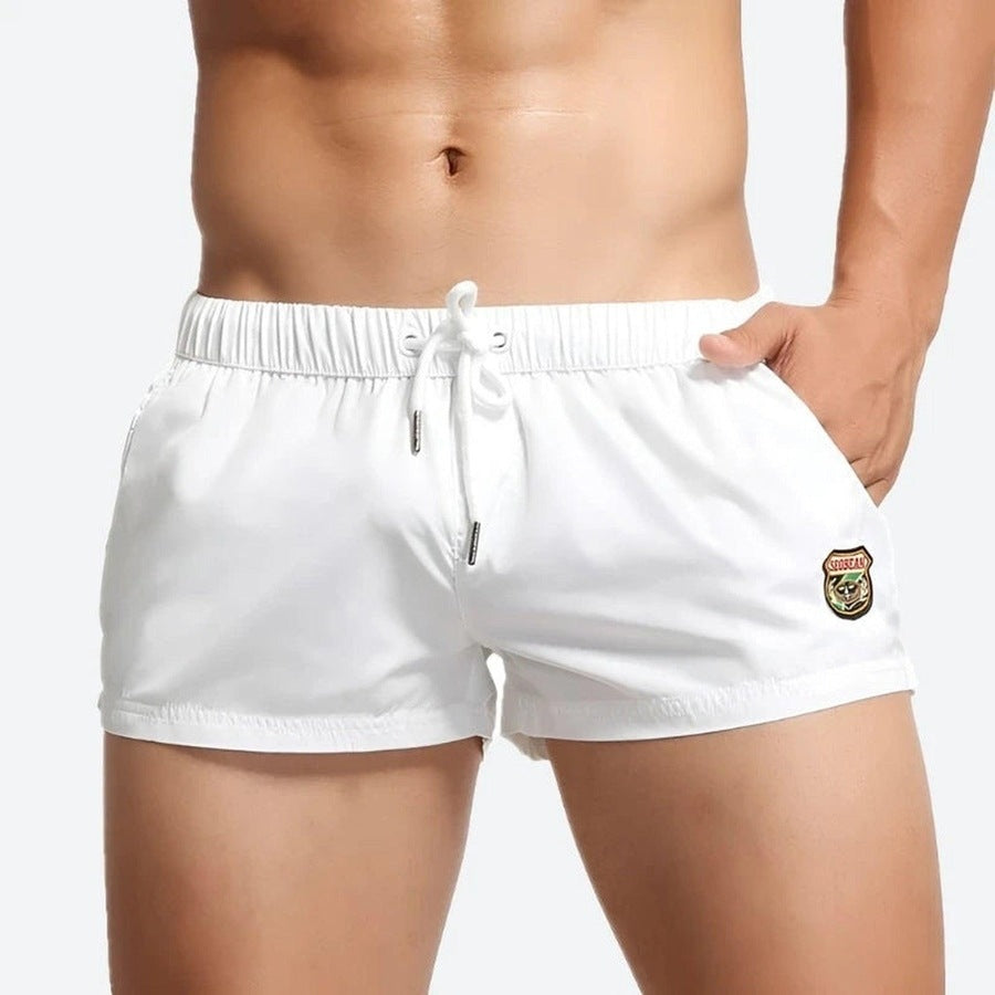 Sporty Quick-Dry Athletic Swim Shorts