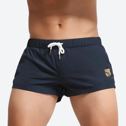 Sporty Quick-Dry Athletic Swim Shorts