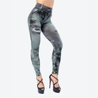 Stylish High-Waisted Jeggings