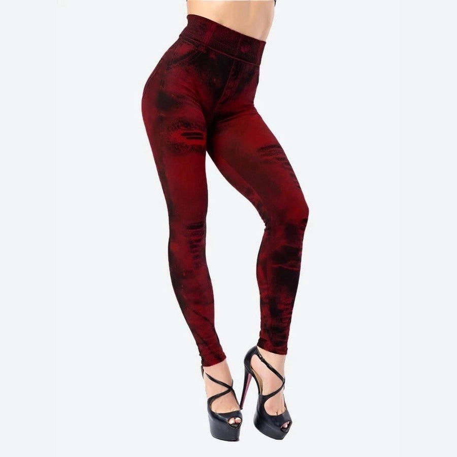 Stylish High-Waisted Jeggings