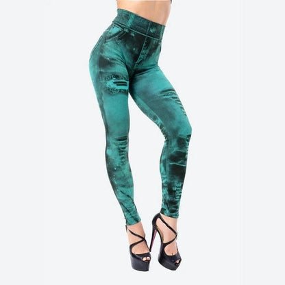 Stylish High-Waisted Jeggings