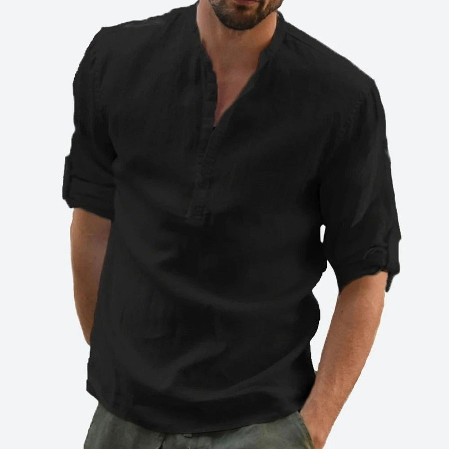 Stylish Lightweight Casual Henley Shirts