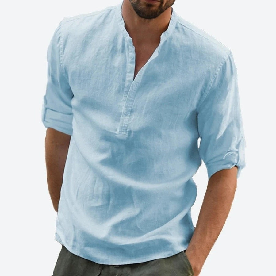 Stylish Lightweight Casual Henley Shirts