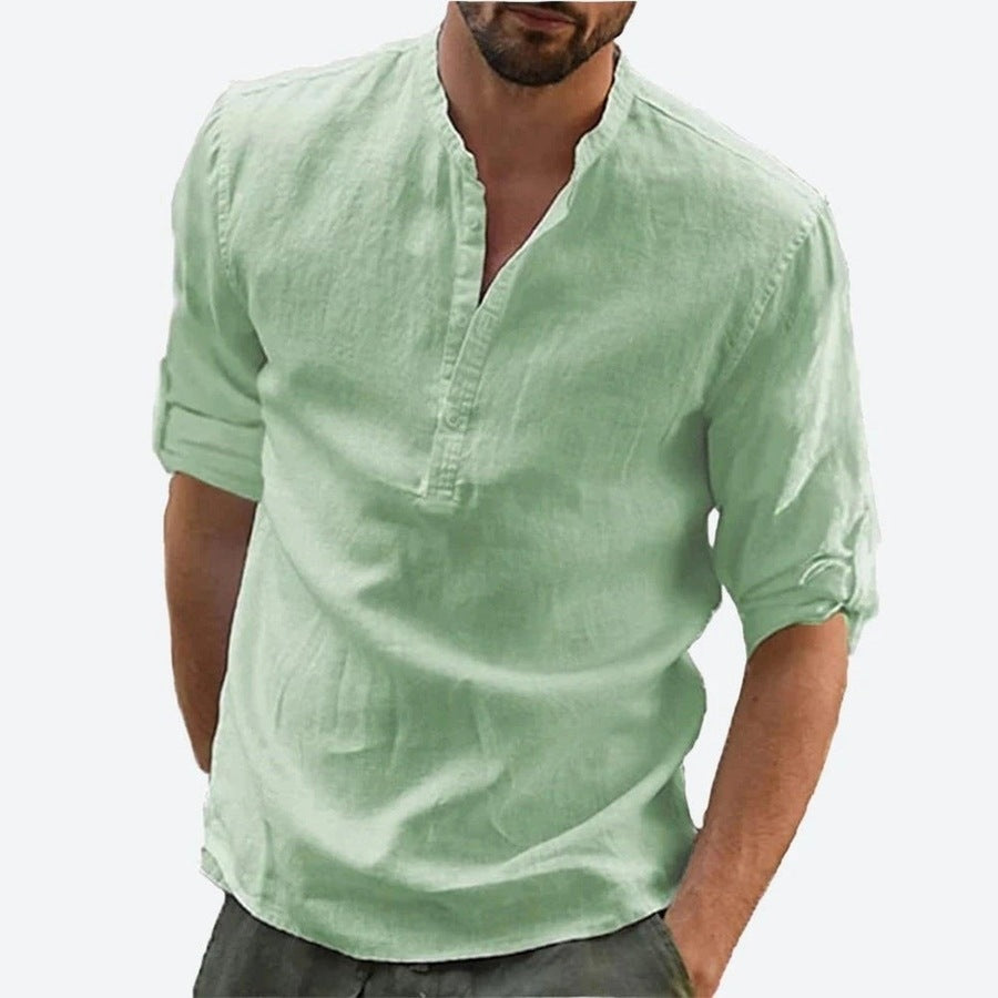 Stylish Lightweight Casual Henley Shirts