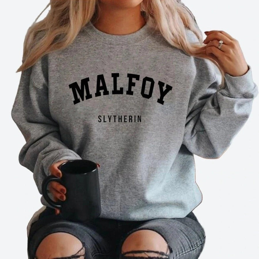 Stylish Malfoy Slytherin Fandom Sweatshirts