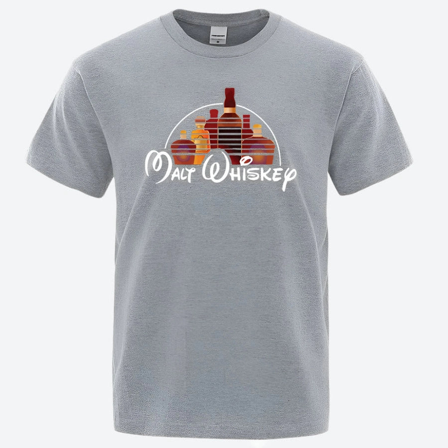 Stylish Malt Whiskey Graphic T-Shirts