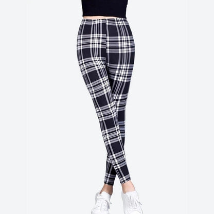 Stylish Pinstripe Pattern Leggings