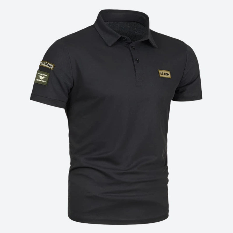 Tactical Military-Style Short-Sleeve Polo Shirts