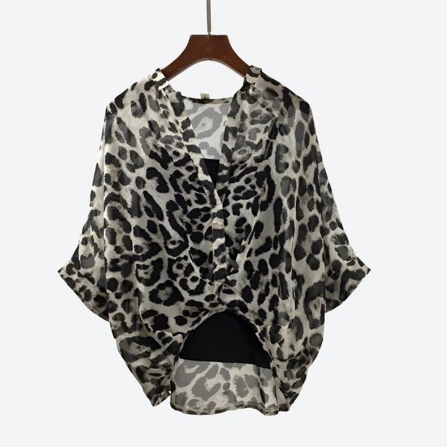 Trendy Camouflage Print Blouses