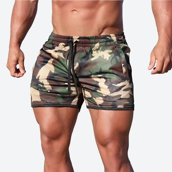 Trendy Camouflage Quick-Dry Swim Shorts