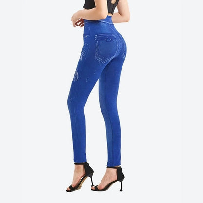 Trendy High-Waist Jegging Leggings