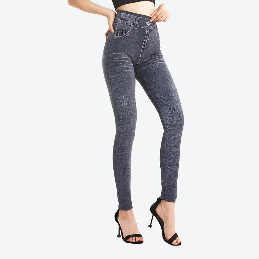 Trendy High-Waist Jegging Leggings