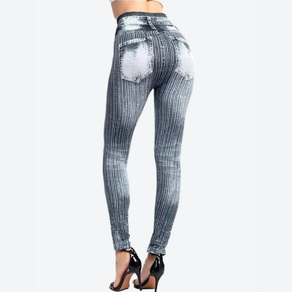 Trendy High-Waist Jegging Leggings