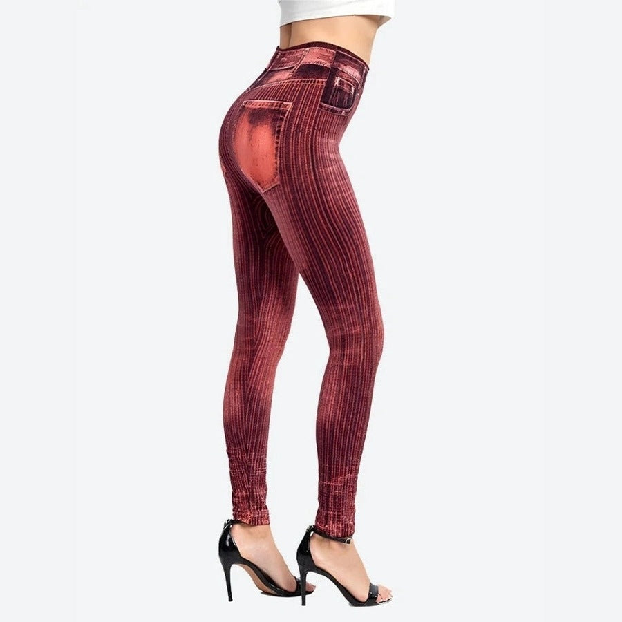 Trendy High-Waist Jegging Leggings