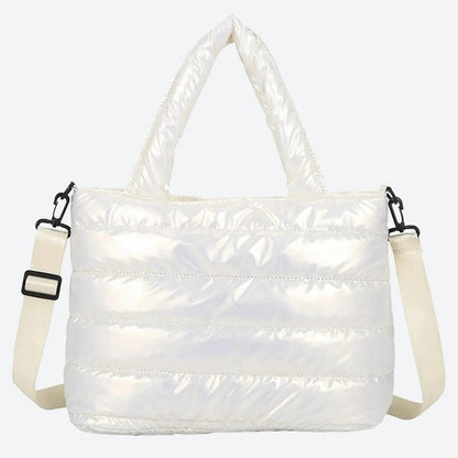 Trendy Quilted Convertible Tote Bags